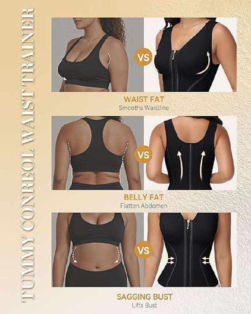 Shapshe® Faja Moldeadora de Cintura para Mujer con Control de Abdomen y Corsé de Reloj de Arena con Sujetador
