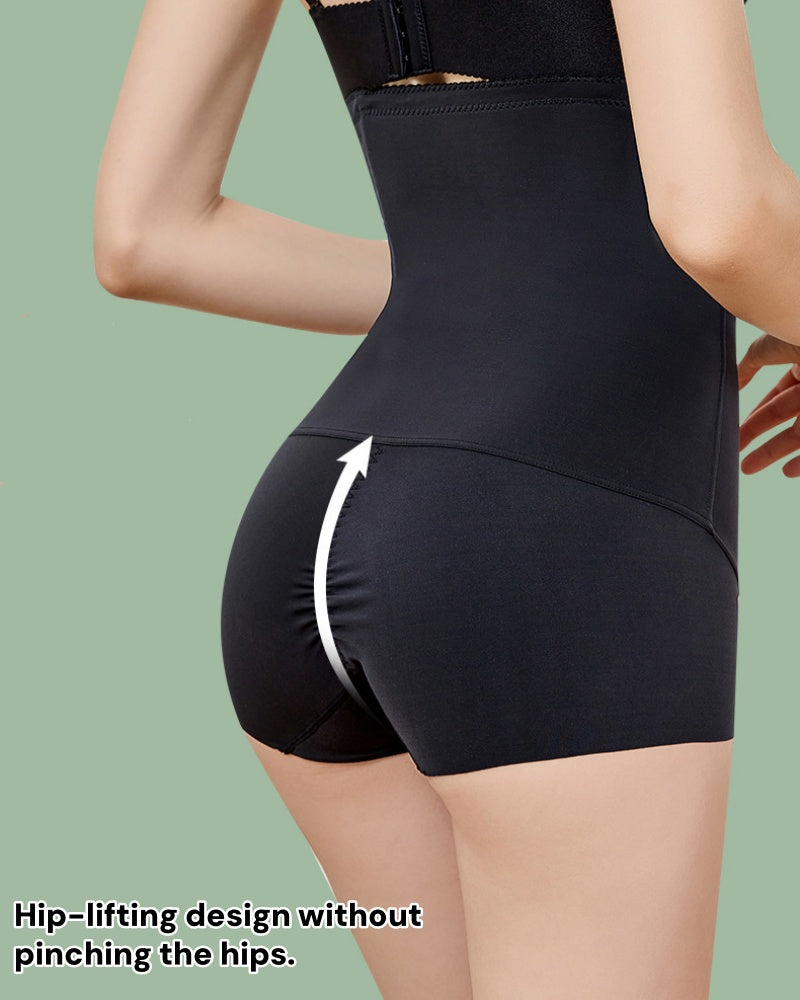 Panties moldeadores sin costuras de control abdominal, delgados, de talle alto y talla grande