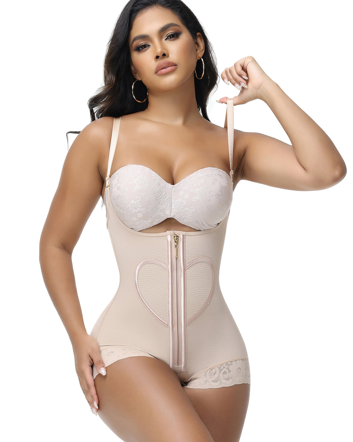 Shapshe® Body Moldeador con Cierre y Diseño de Corazón (Preventa)