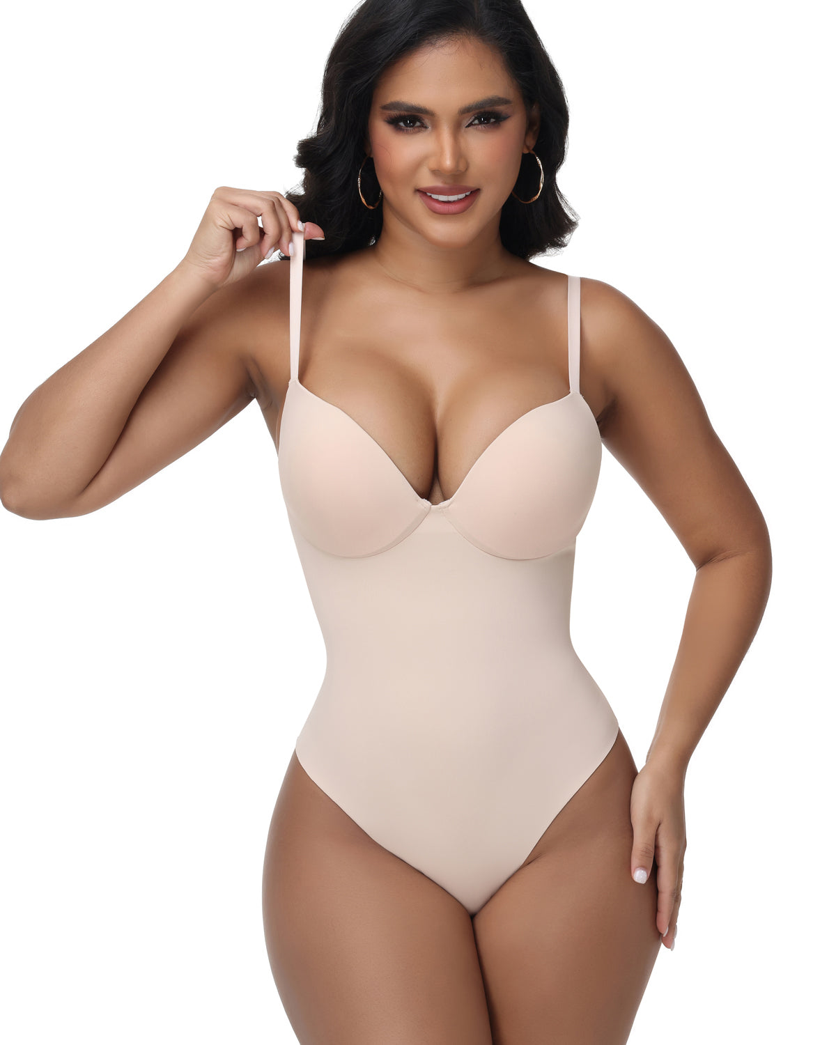 Shapshe® Body Moldeador con Brasier Incorporado, Faja Abdomen y Tanga