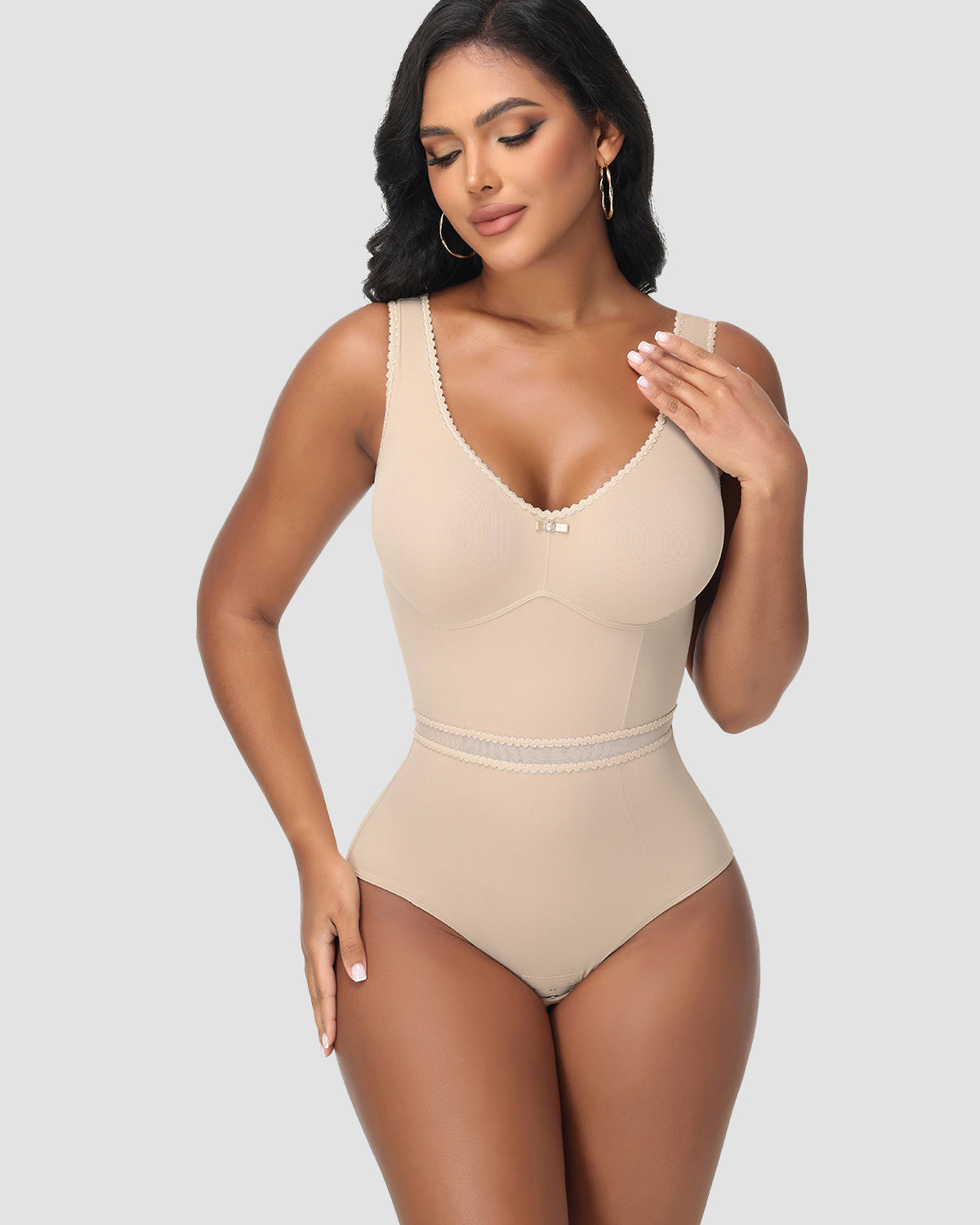 Shapshe® Body de Encaje Moldeador para una Cintura Delgada