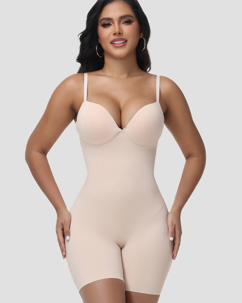 Shapshe® Body Moldeador de Cintura Media con Control de Abdomen y Sostén Incorporado