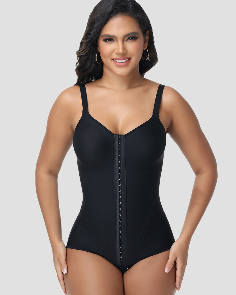 Shapshe® Fajas Colombianas con Ganchos Moldeador Corporal de Control Abdominal