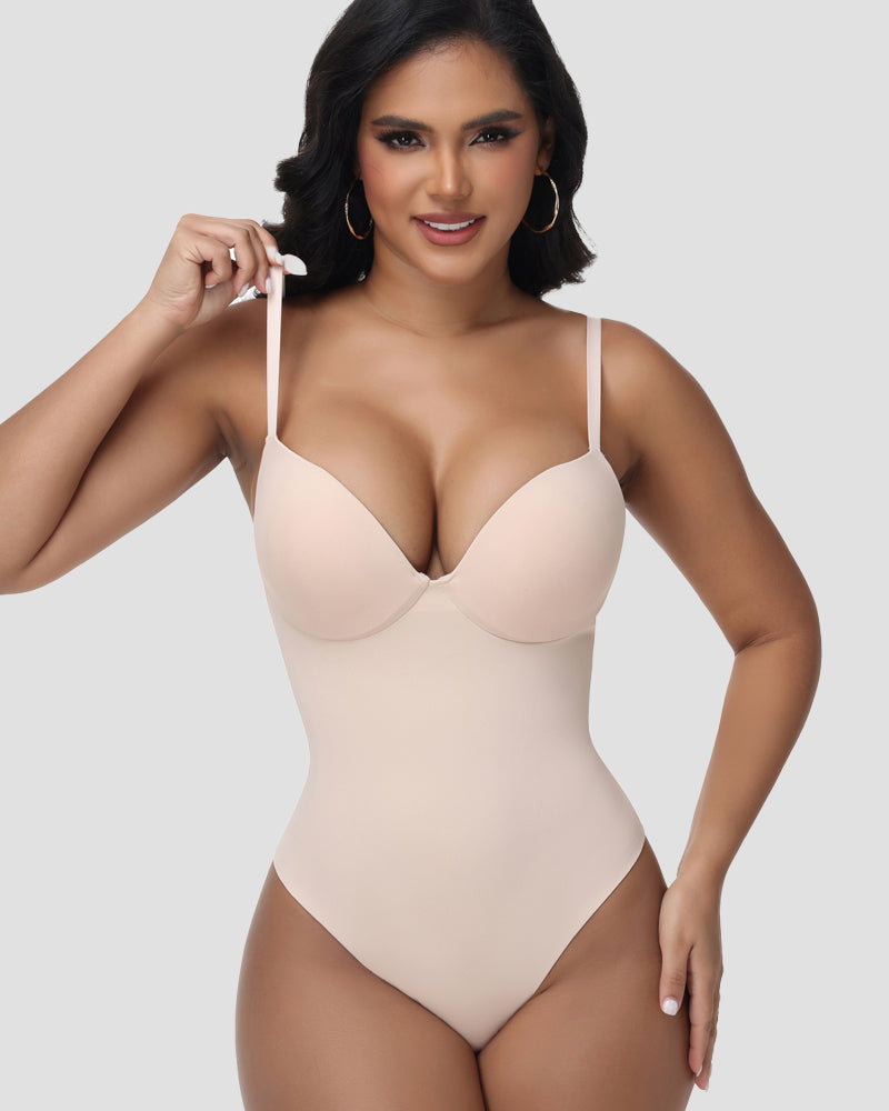 Shapshe® Body Moldeador con Brasier Incorporado, Faja Abdomen y Tanga