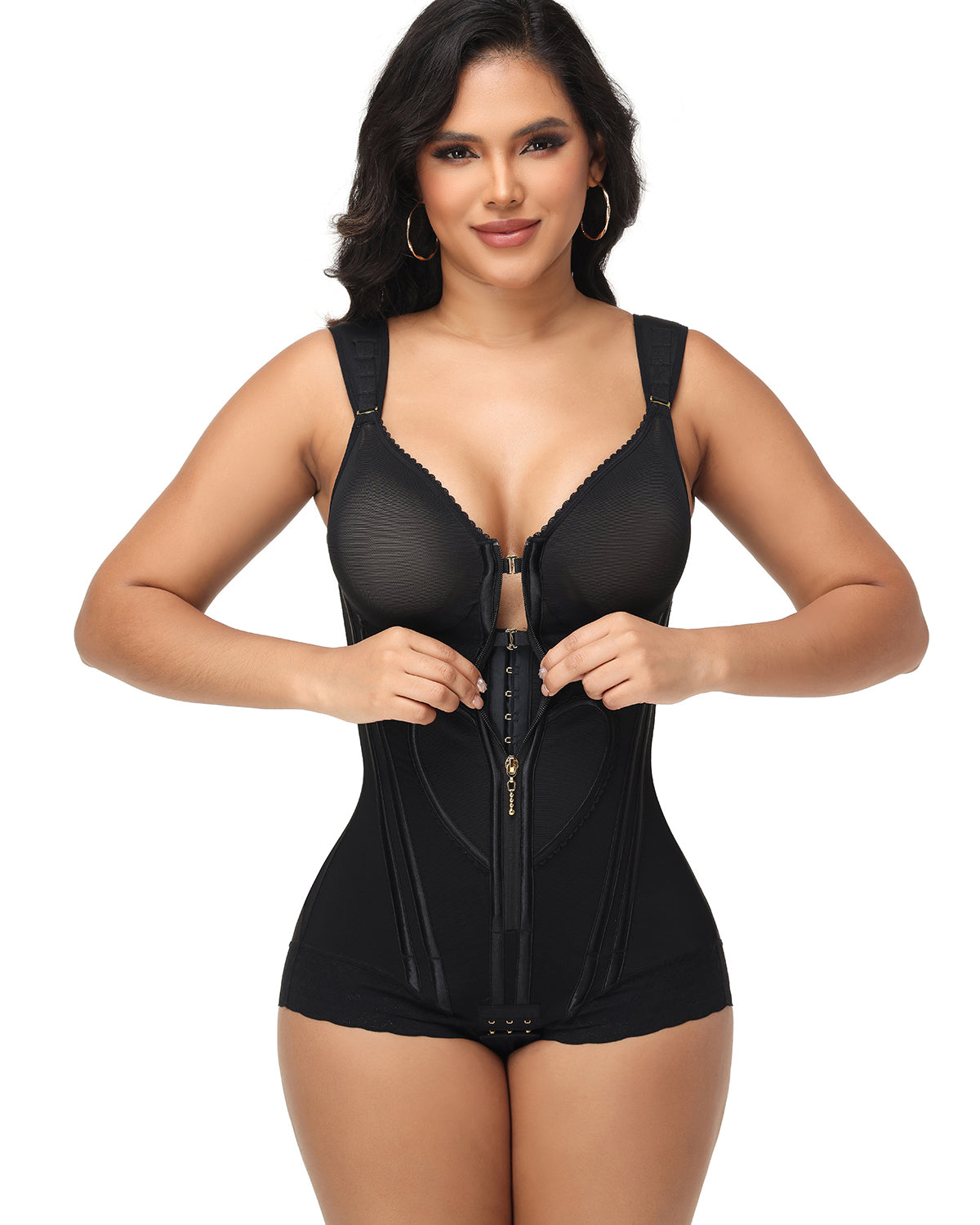 Shapshe® Fajas Colombianas Body Shaper con Diseño Love