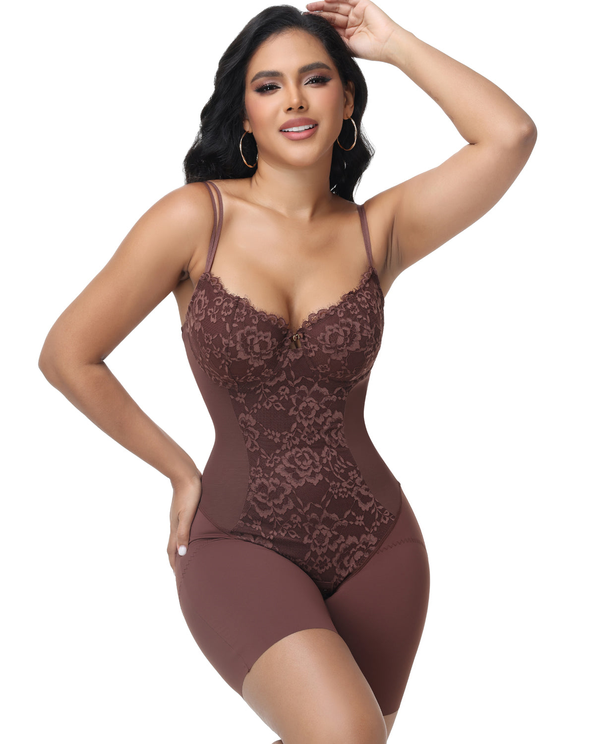Shapshe® Body de Encaje con Sostén Incorporado Moldeador