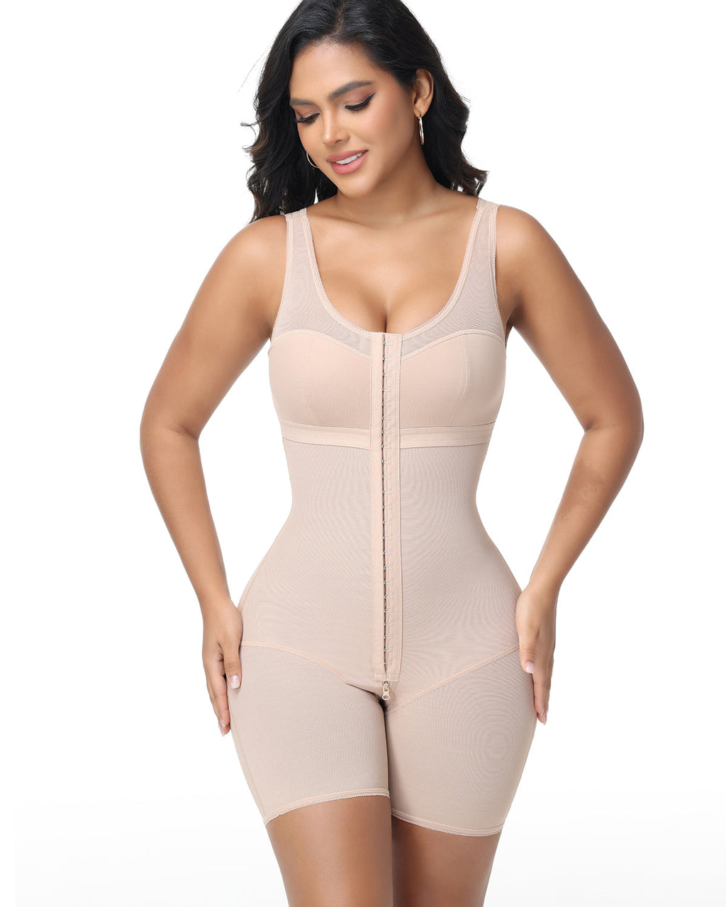 Shapshe® Fajas Colombianas Elastizadas Moldeadoras de Cuerpo Hasta Medio Muslo (Preventa)