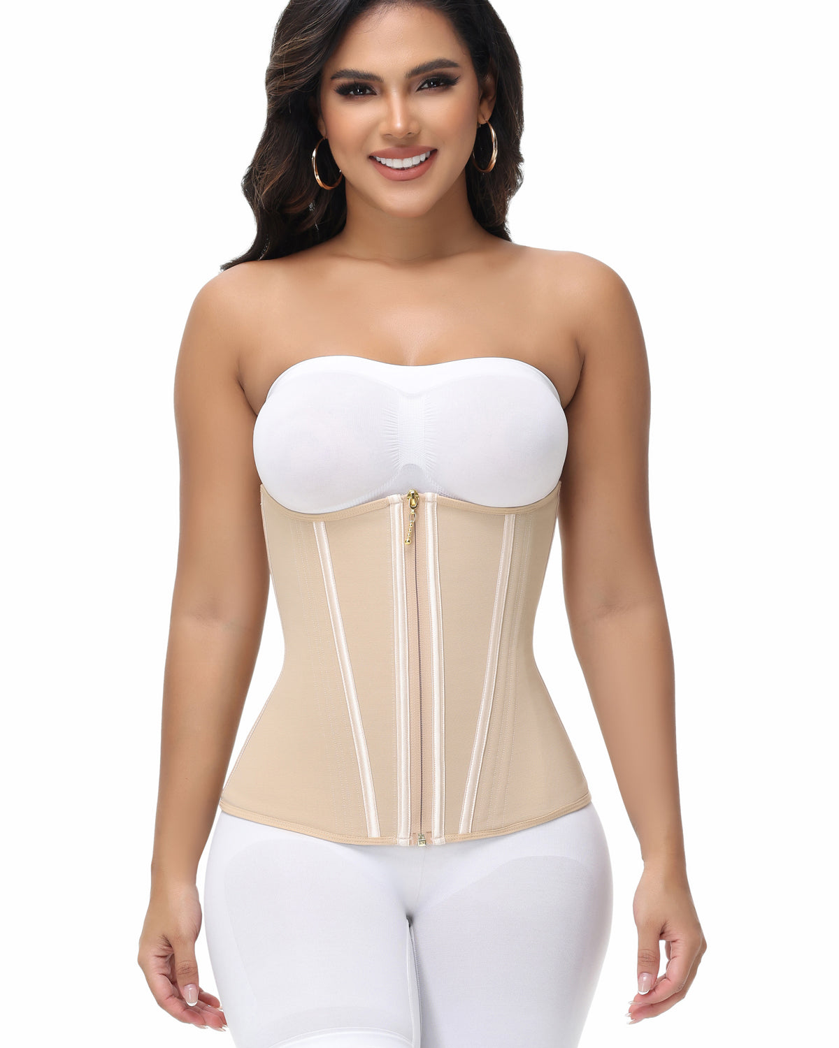 Shapshe® Fajas Colombianas Doble Compresión Moldeador de Cintura con Control de Abdomen