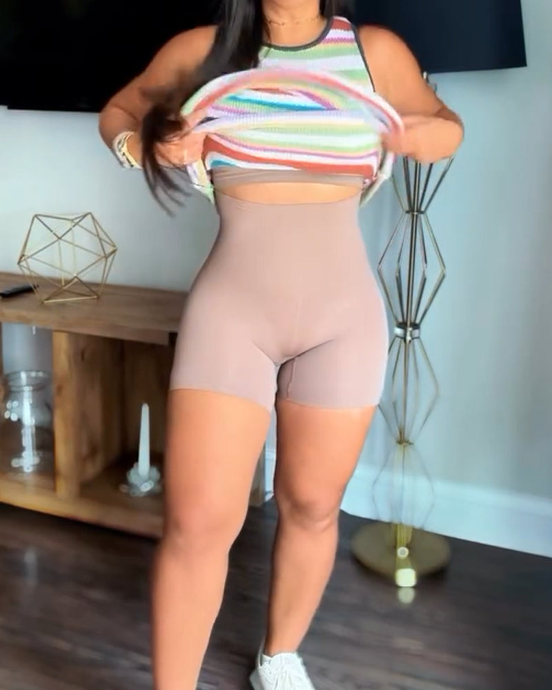 Shapshe® Shorts Moldeadores de Cintura Alta Sin Costuras para Abdomen Plano